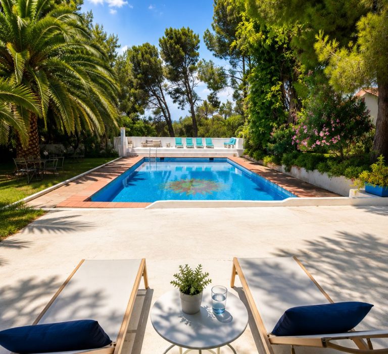 pool view